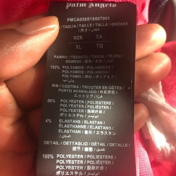 Palm angels track jacket 100% authentic - Picture 5 of 5